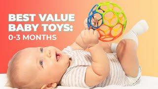 Baby Toys 0-3 Months The Only 4 Toys You Need