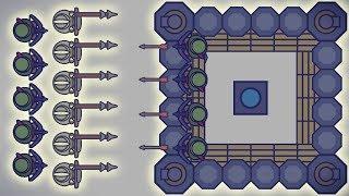 Moomoo.io - Building best base Defending a siege