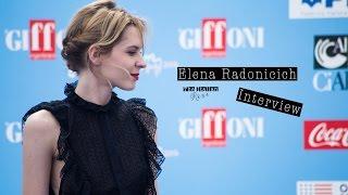 Interview with Elena Radonicich  Giffoni Experience 2016 Sub Eng