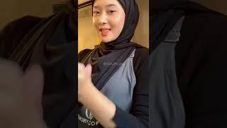 Live Cantik Miss Vinka Hijab Sedang Melayani Pelanggan
