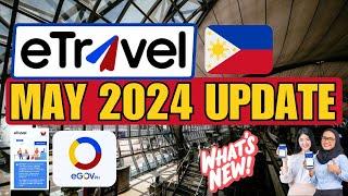 MAY 2024 ETRAVEL UPDATE LATEST REVISION ARRIVING & DEPARTING PASSENGERS TO AND FROM THE PHILIPPINES