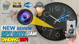 HATI HATI Jam Dinding Modern dengan Fitur Spy Kamera CCTV Tersembunyi didalamnya Riview & Tutorial