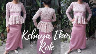 CARA MEMBUAT BAJU KEBAYA WANITA