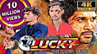 Main Hoon Lucky The Racer Movie Spoof  Best movie spoof  Allu Arjun  fight Scene  KP BOYS