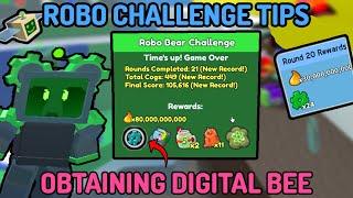 How To Improve Robo Challenge Score & Unlock Digital Bee  Beesmas 2022 Bee Swarm Simulator Roblox