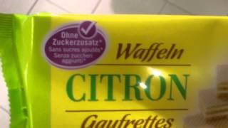 Aspartam in Zitron Waffeln Migros Schweiz