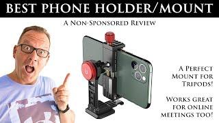 NON-SPONSORED REVIEW of Smartphone Holder Tripod Mount by Ulanzi.