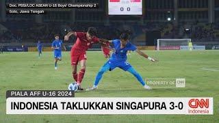 Indonesia Taklukkan Singapura 3-0