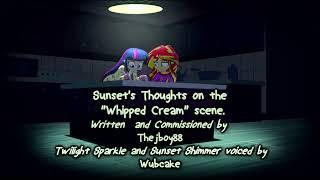 Sunset & Twilight Talk about the Whipped Cream Scene MLP Rainbow Rocks Parody - Wubcake