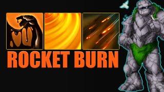 Rocket Burn STICKY NAPALM + ROCKET BARRAGE  Ability Draft