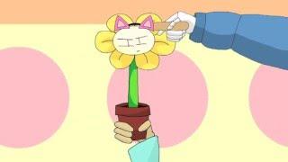 OLD Flowey does the Baku Baku Nya Nya -- Undertale