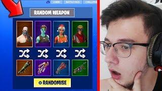 RASTGELE SKİN CHALLENGE Fortnite Battle Royale