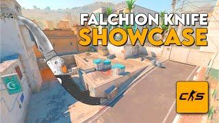 Falchion Knife  Counter-Strike 2  Showcase + Animation on Source 2 Engine