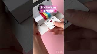 DIY birthday gift idea