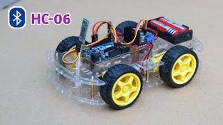 How To Make Arduino Bluetooth Controlled Car - At Home