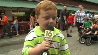 Apparently This Kid is Awesome Steals the Show During Interview