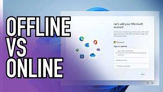 Should You Use an Offline or Online Account? - Windows 10 & 11 Tutorial