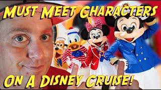 Best Character Meet & Greets On A Disney Cruise