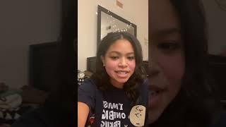 Navia Robinson  Instagram Live Stream  15 October 2020