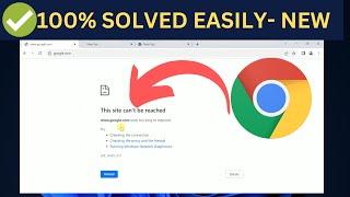 This Site Can’t Be Reached Problem in GOOGLE CHROME New 2023  Windows 10118 & 7