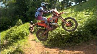 KTM EXC 300 TBI 2024 hard enduro raw training lap