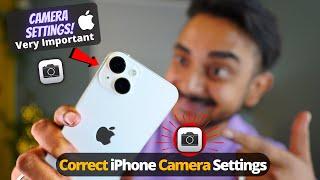 Best iPhone Camera Settings Correct iPhone Camera Settings  iPhone 14 2024