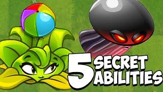 5 Secret Abilities of Plants that you MISSED in PvZ 2