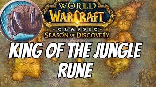 King of the Jungle Rune Location for Druids  Season of Discovery Phase 2