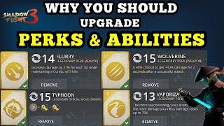 Shadow Fight 3 upgrade perks and abilities  why you should do it