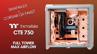 Thermaltake CTE C750 Air Snow - White PC Build - Swafan EX 14 or Corsair QX140? Or Both?