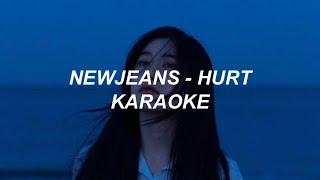 NewJeans 뉴진스 - Hurt Karaoke Easy Lyrics