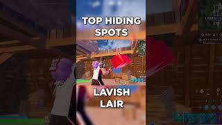 TOP HIDING SPOTS - Lavish lair #fortnite #fortniteranked #fortnitetips