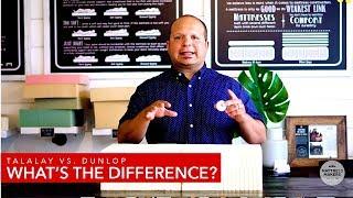 Talalay vs Dunlop Whats The Difference?