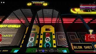 Getting the 500 ticket jackpot in football rush in CS arcade