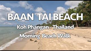 Baan Tai Beach - Koh Phangan - Thailand - February 2023 - Empty Beaches & Kitesurfers