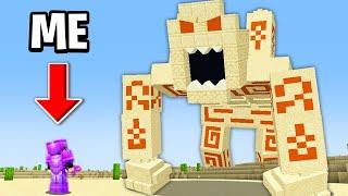 Minecraft But Structures Are Bosses...