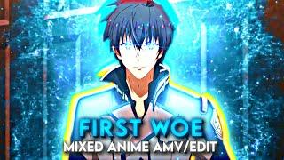 First Woe  - Mixed Anime Badass - AMVEDIT - Alight Motion Preset