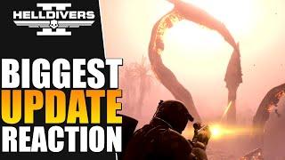 Helldivers 2 Biggest Update Reaction