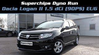 Superchips Dyno Run - Dacia Logan II 1.5 dCi 90PS EU6