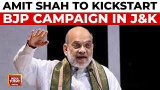 Amit Shah To Release BJP Manifesto In J&K Amid Rahul Gandhi Rally  India Today