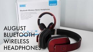 REVIEW August EP650 Bluetooth Wireless Stereo Headphones
