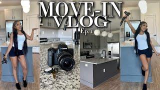 MOVE-IN VLOG  EP.1 I MOVED TO FLORIDA + EMPTY LUXURY APARTMENT TOUR + CLEANING  Shalaya Dae