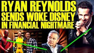 RYAN REYNOLDS JUST COST WOKE DISNEY MILLIONS OF DOLLARS AS MARVEL PANICS THIS IS A TOTAL DISASTER