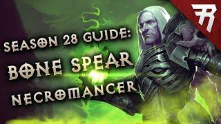 Diablo 3 Season 30 Necromancer Masquerade Bone Spear Build Guide 2.7.7