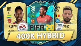 UNBEATABLE 400K HYBRID w FLASHBACK PAULINHO SBC FIFA 20 SQUAD BUILDER