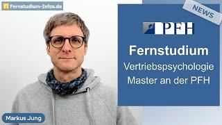 Neu Vertriebspsychologie an der PFH Göttingen als Master im Fernstudium