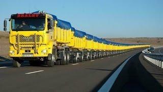 The Worlds Longest Truck - Road Train in Australia