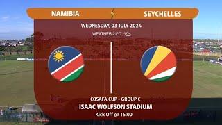 2024 Hollywoodbets COSAFA Cup  Namibia vs Seychelles  Group C  Highlights