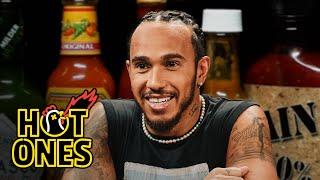 Lewis Hamilton Goes Full Send While Eating Spicy Wings  Hot Ones