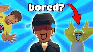 playing stupid recroom games that cure boredom RecRoom VR